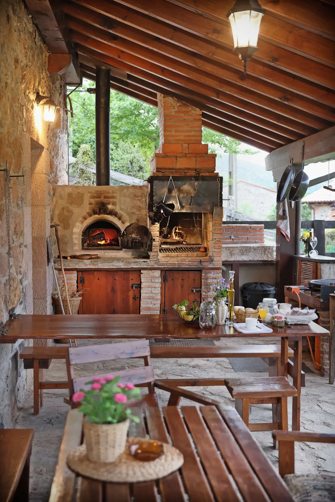 Casa rural para 18 personas con barbacoa y chimenea cerca de El Soplao, Cantabria